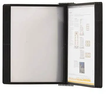 BNT EasyMount seinään kiinnitettävä rekisterijärjestelmä musta A4