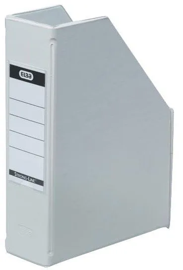 Elba aikakauslehtikansio A5-kokoisille, 60 mm selkäleveydellä, valkoinen