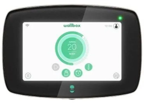 Wallbox Commander 2 latauslaatikko Wi-Fi:llä, 22 kW, 5 metriä, Type 2, musta