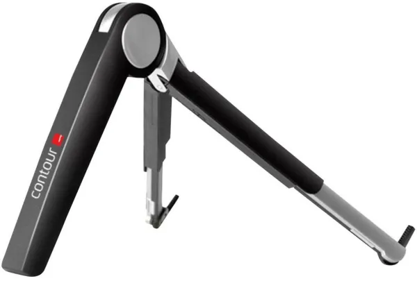 Contour kannettavan tietokoneen teline musta